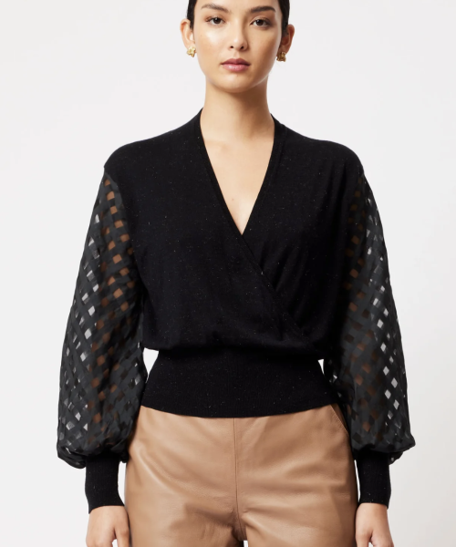 Alternative view of Layla Elegant Sleeve Blouse